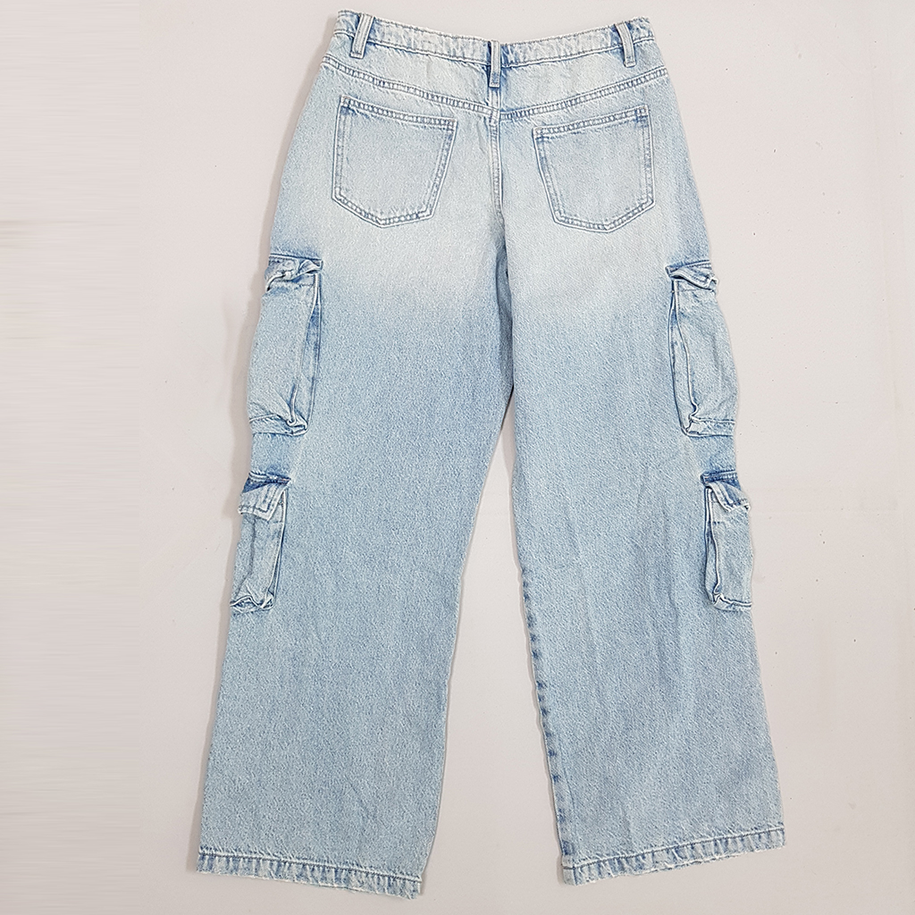 شلوار جینز دخترانه 31810 سایز 6 تا 16 سال مارک ZARA   *