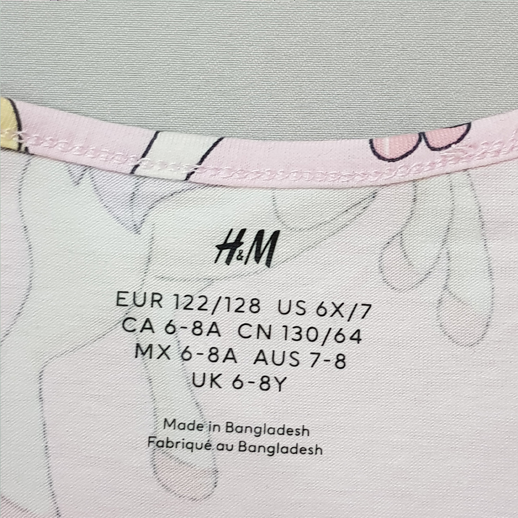 بلوز دخترانه 31812 سایز 1.5 تا 10 سال مارک H&M