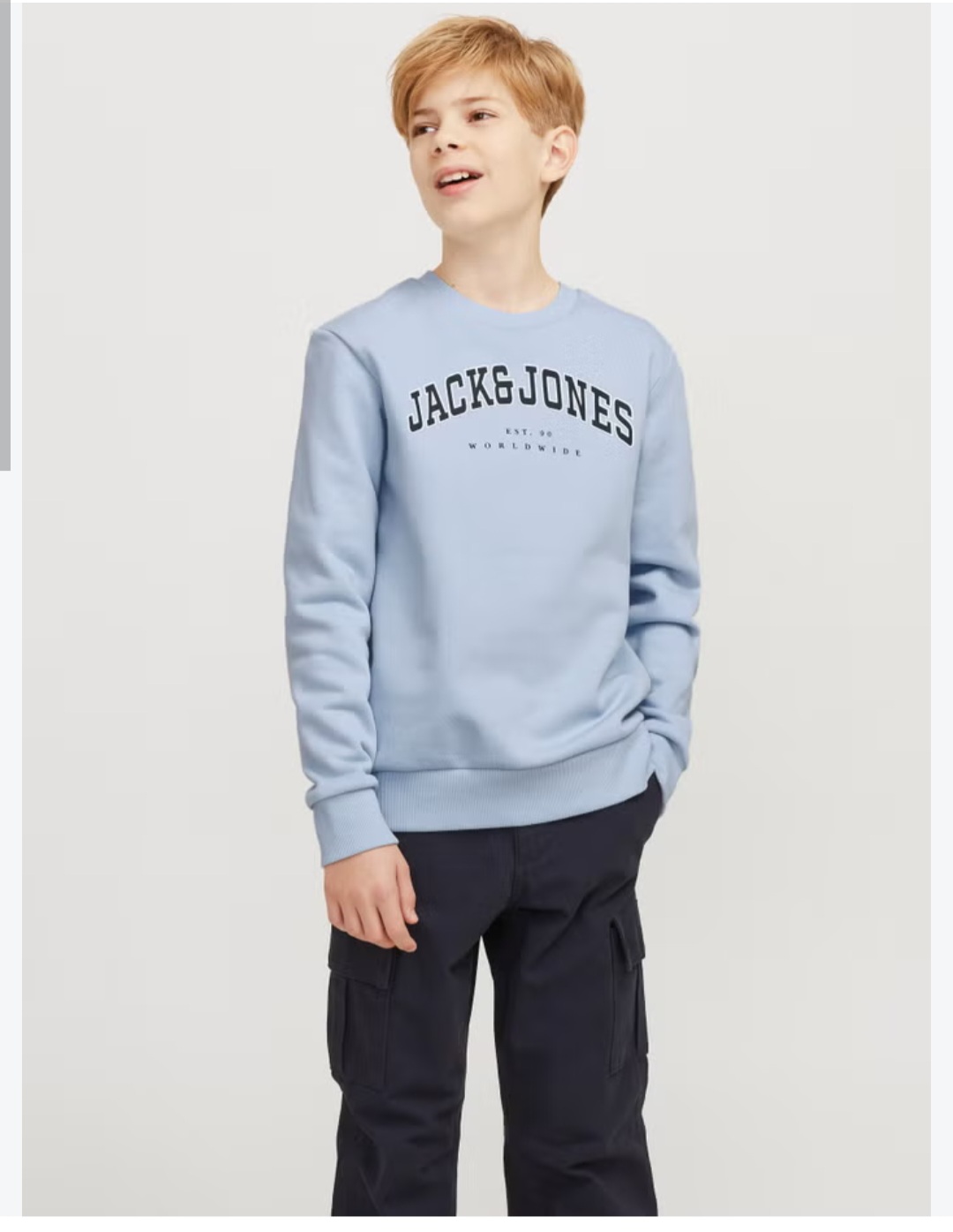 پلیور پسرانه 32021 سایز 3 تا 14 سال مارک Jack&Jones