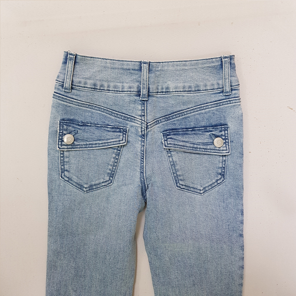 شلوار جینز بوت کات دخترانه 31906 سایز 7 تا 14 سال مارک PRIMARK