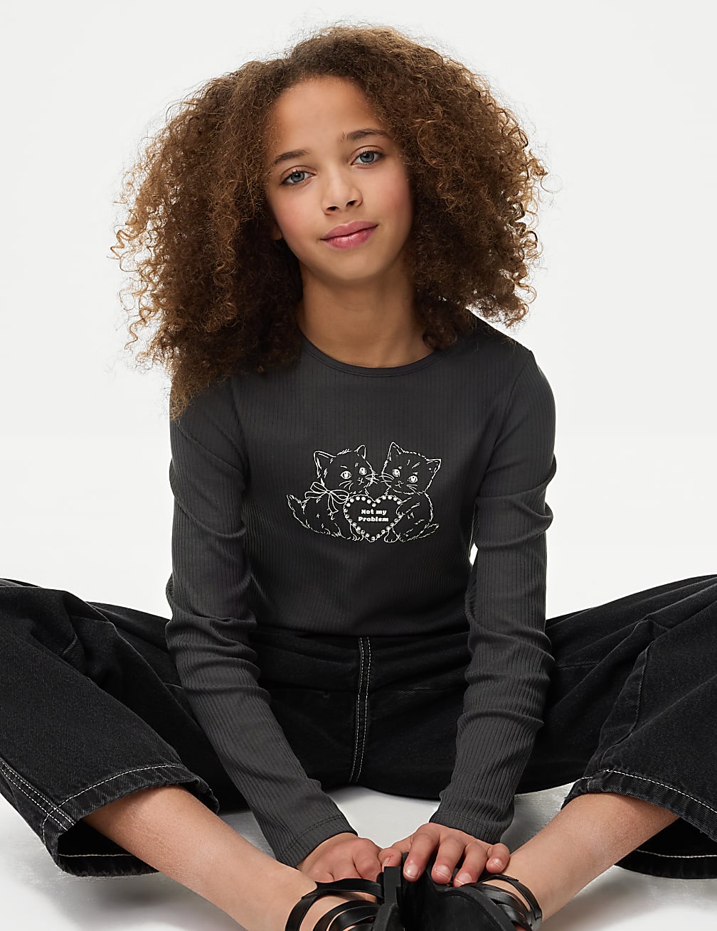 بلوز دخترانه 31815 سایز 7 تا 12 سال مارک M&S