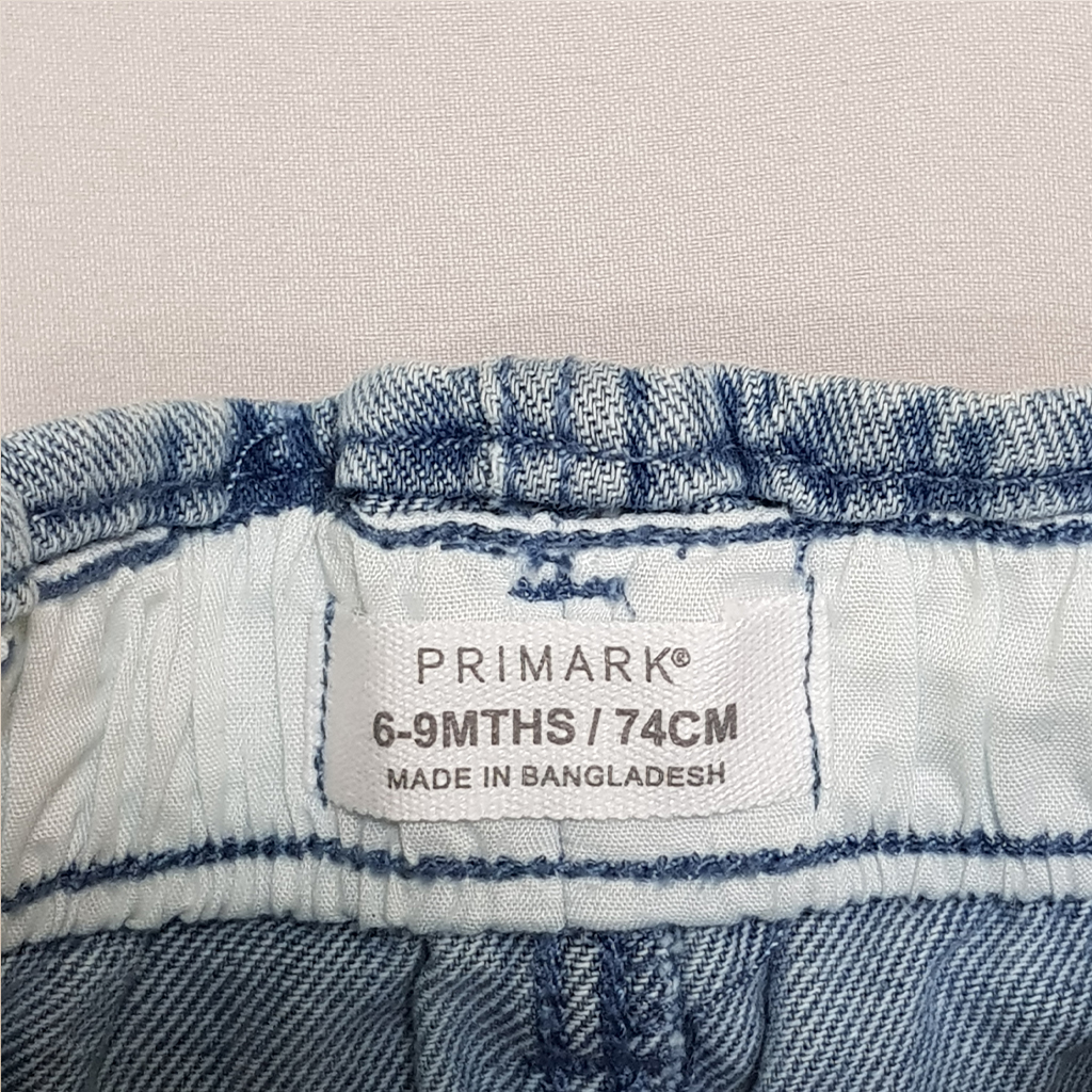 شلوار جینز دخترانه 31905 سایز 3 تا 36 ماه مارک Primark