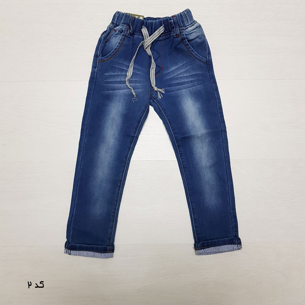 شلوار جینز پسرانه 110214 سایز 2 تا 14 سال مارک hands some