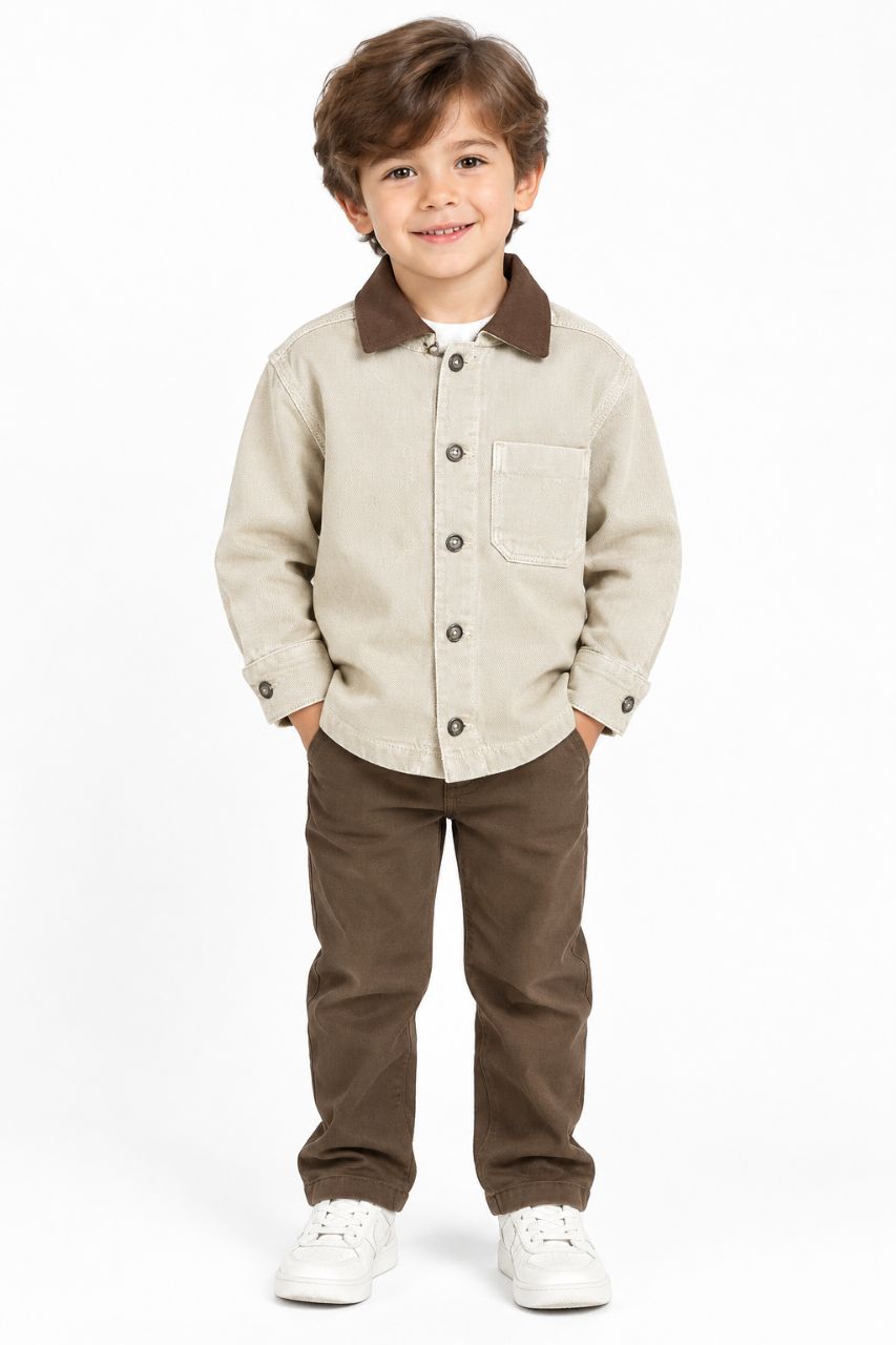 کت جینز 32043 سایز 7 تا 15 سال مارک Primark