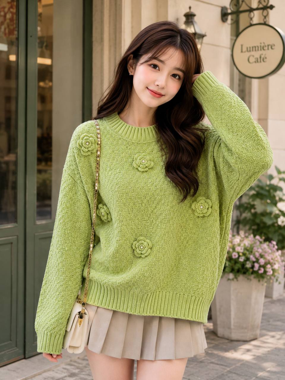 بافت فانتزی گل برجسته زنانه کد 420441