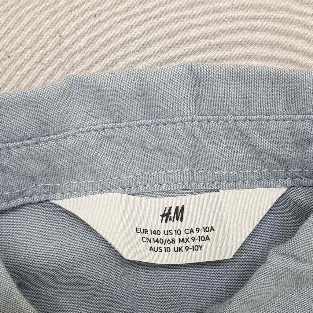 پیراهن پسرانه 31976 سایز 8 تا 15 سال مارک H&M   *