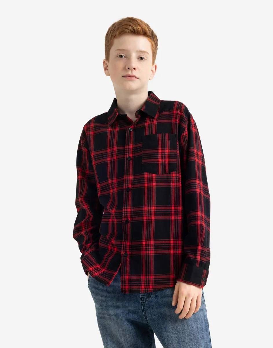 پیراهن پسرانه 32147 سایز 5 تا 14 سال مارک GeeJay