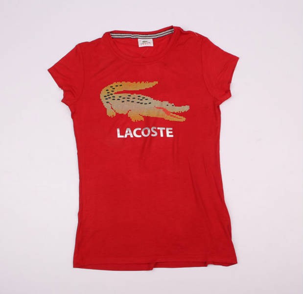 تی شرت زنانه 100628 کد 19 مارک LACOSTE