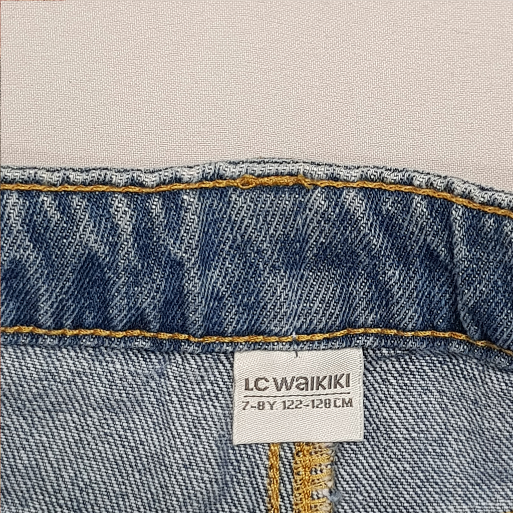 شلوار جینز دخترانه 32138 سایز 7 تا 13 سال مارک LC WAIKIKI