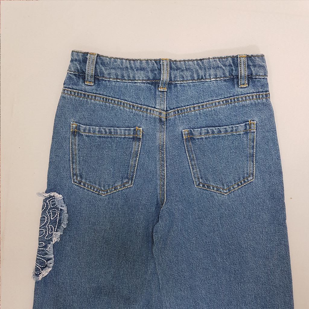 شلوار جینز دخترانه 32138 سایز 7 تا 13 سال مارک LC WAIKIKI