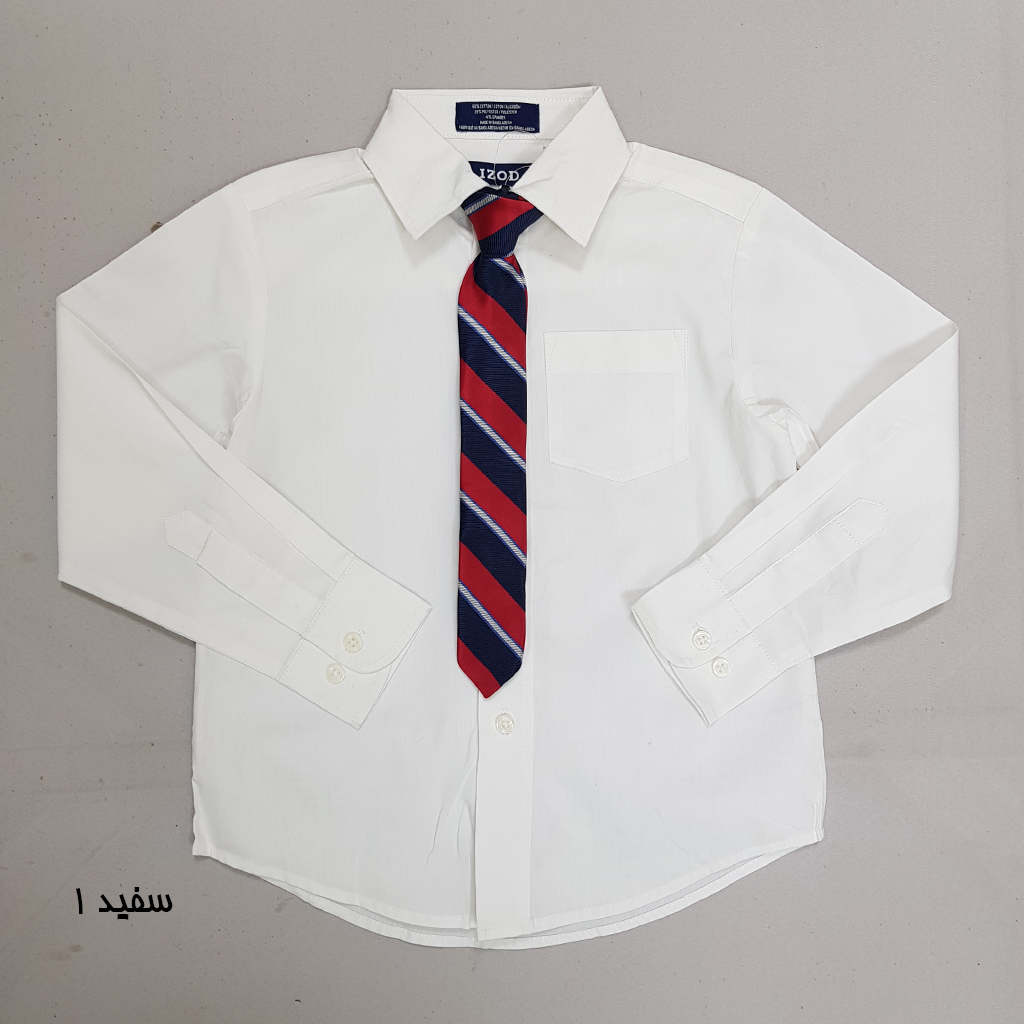 پیراهن پسرانه 32159 سایز 4 تا 20 سال مارک IZOD