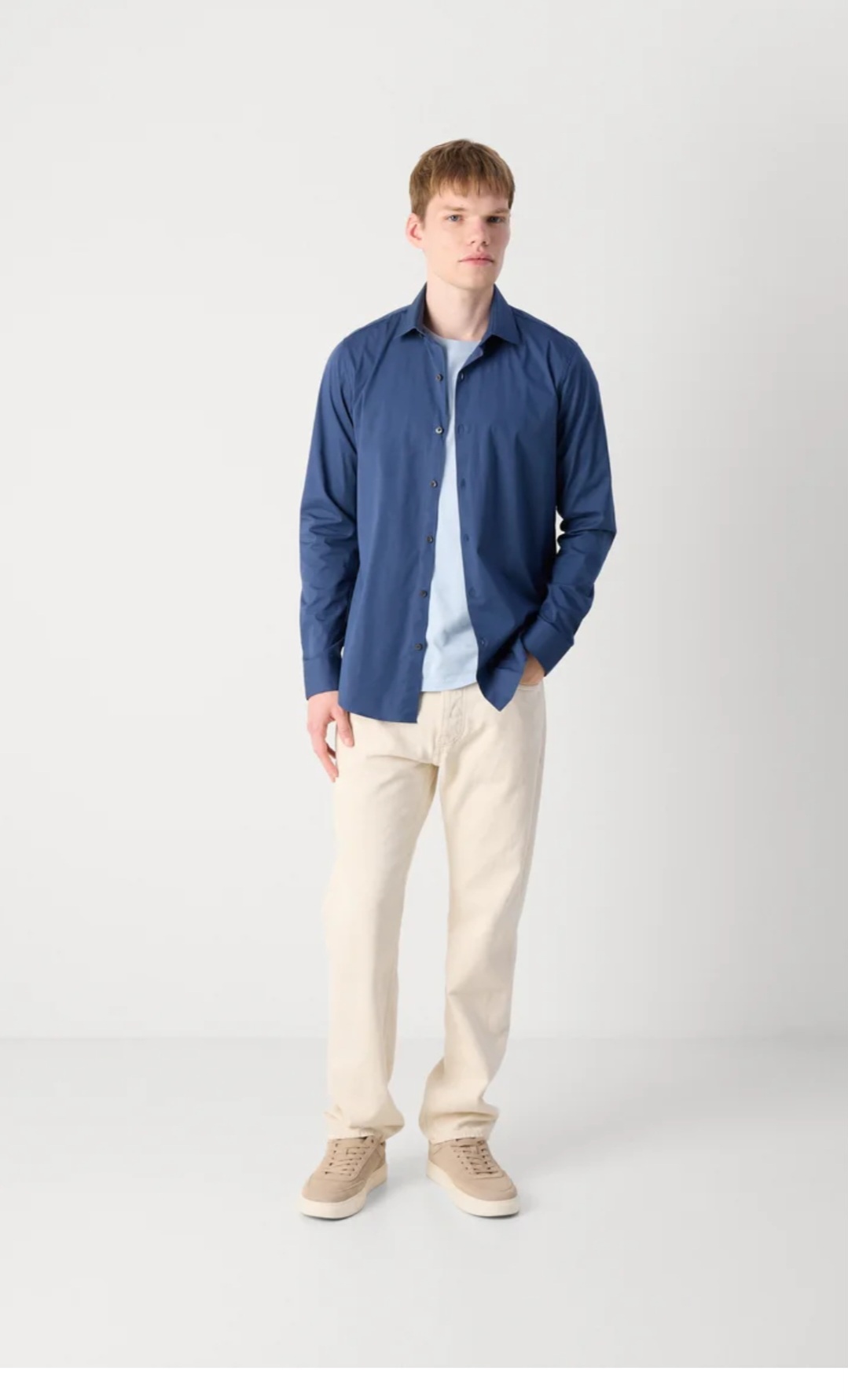 پیراهن پسرانه 32163 سایز 8 تا 20 سال مارک Calvin Klein
