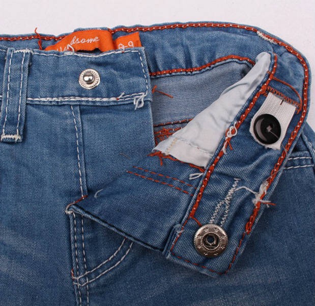 شلوارک جینز دخترانه 110243 سایز 6 تا 36 ماه مارک Denim