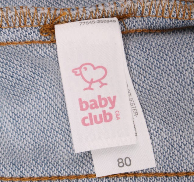 ژاکت جینز دخترانه 16202 سایز 6 ماه تا 2 سال مارک baby club
