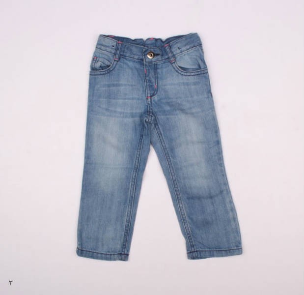 شلوار جینز دخترانه 110385 سایز 3 ماه تا 5 سال مارک CRAZY