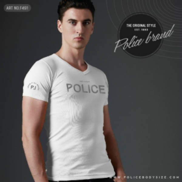 تی شرت مردانه 110514 سایز Free کد 9 مارک POLICE