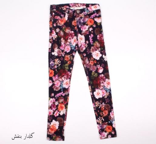 شلوار کتان 11626 سایز 1.5 تا 14 سال مارک H&M