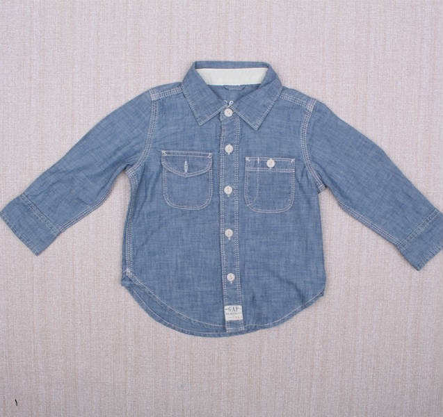 پیراهن جینز دخترانه 110554 سایز 3 ماه تا 8 سال مارک BABY GAP