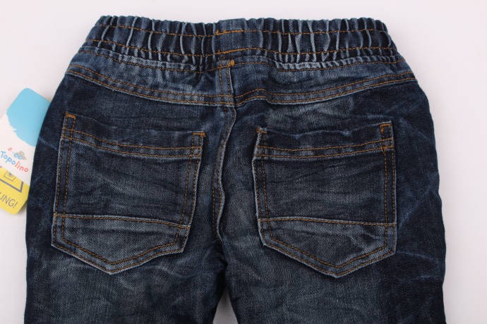 شلوار جینز پسرانه 16013 سایز 3 تا 8 سال مارک TOPO LINO