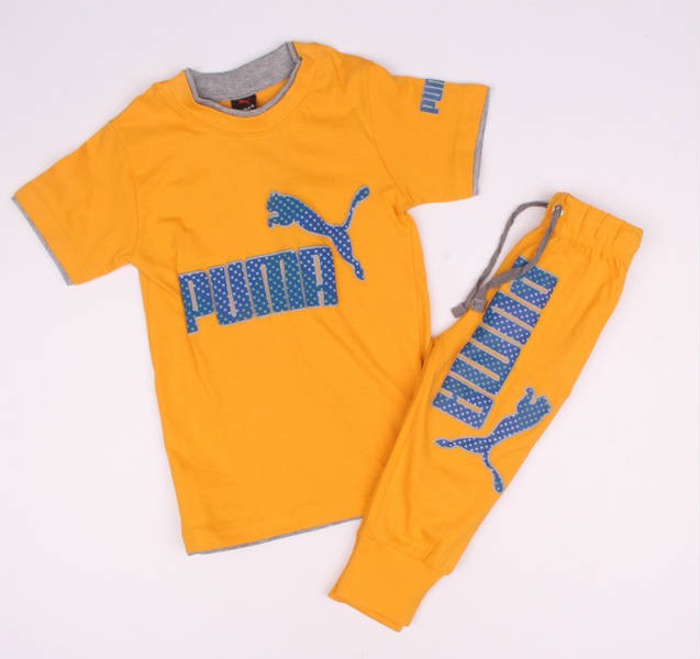 ست بلوز و شلوار ورزشی 110727 سایز 2 تا 12 سال کد 1 مارک PUMA