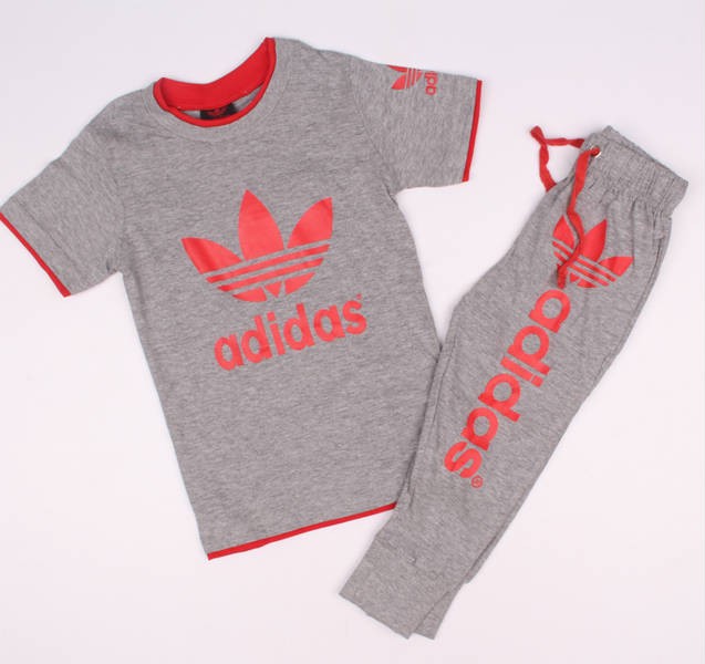 ست بلوز و شلوار ورزشی 110727 سایز 2 تا 12 سال کد 3 مارک ADIDAS