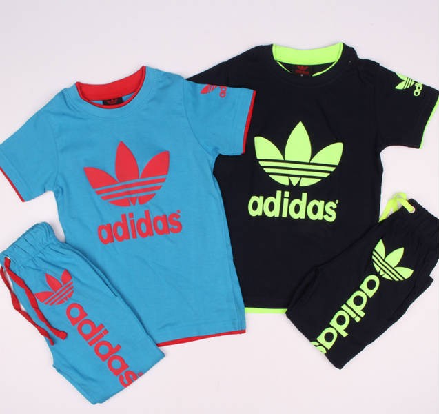 ست بلوز و شلوار ورزشی 110727 سایز 2 تا 12 سال کد 3 مارک ADIDAS