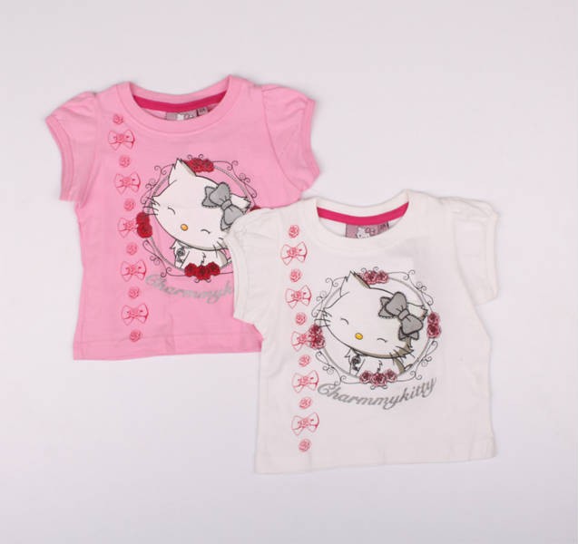 بلوز دخترانه 16040 سایز 2 تا 6 سال مارک HELLO KITTY