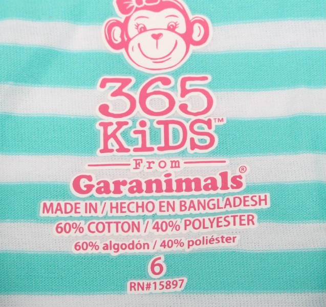 تی شرت دخترانه 16049 GARNIMALS