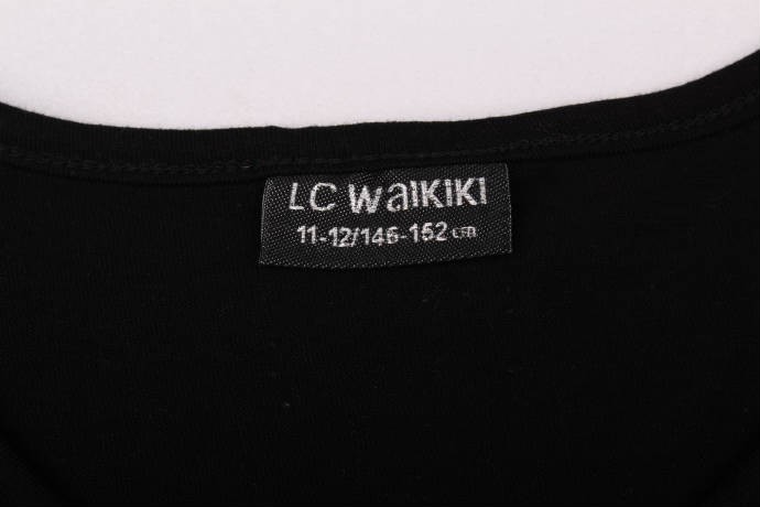 تی شرت دخترانه 13959 سایز 3 تا 14 سال مارک LC WALKIKI