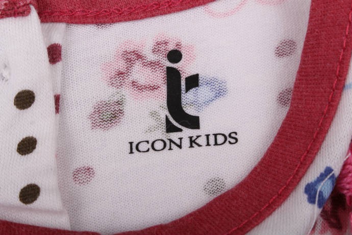 تونیک دخترانه 13905 سایز بدوتولد تا 18 ماه مارک ICON KIDS