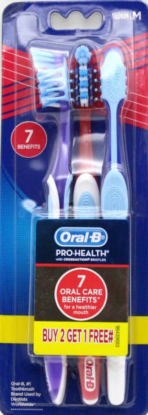 مسواک 3 عددی Oral-B PRO HEALTH کد 14181 (viva)