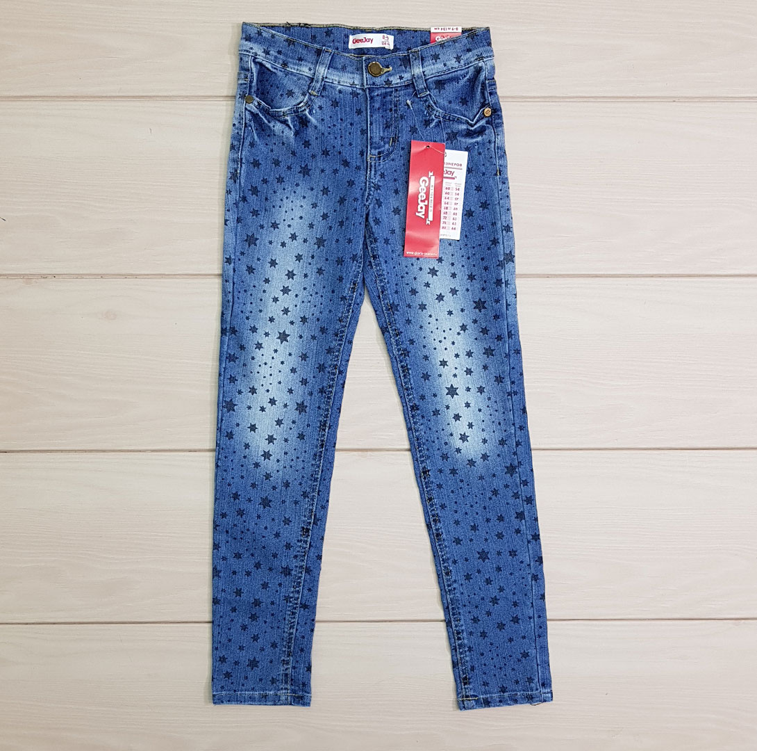 شلوار جینز دخترانه 11503 سایز 8 تا 14 سال مارک GeeJay