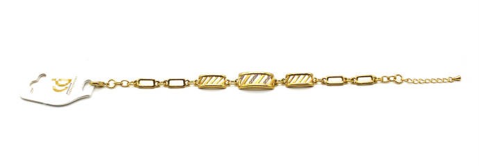 دستبند زنانه طرح طلا مارک cd ایتم 1 کد 14309 (BDL)