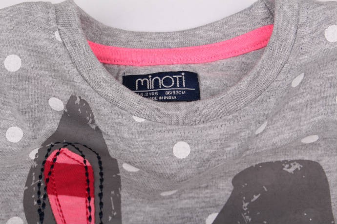 ست دخترانه 13635 سایز 1 تا 4 سال مارک MINOTI