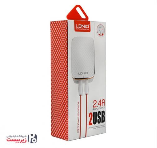 کد 65407 شارژر دو پورت  (LDNIO 2204 (AMT