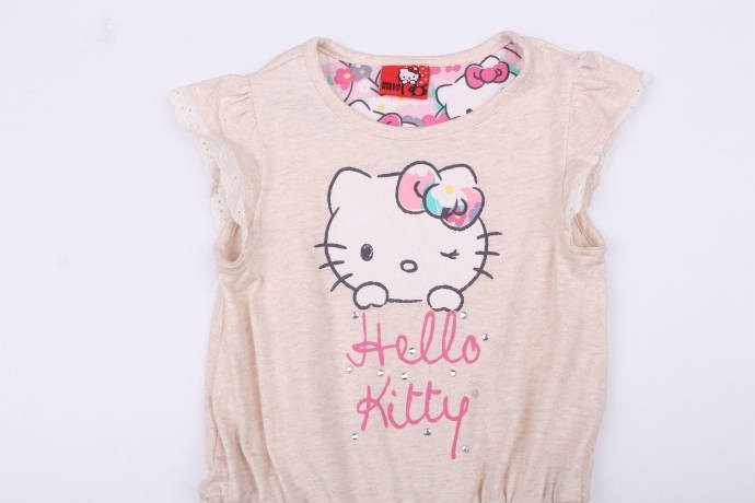 سارافون دخترانه 13525 سایز 18 ماه تا 6 سال مارک HELLO KITTY