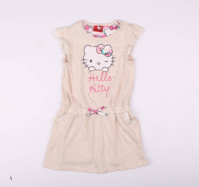 سارافون دخترانه 13525 سایز 18 ماه تا 6 سال مارک HELLO KITTY