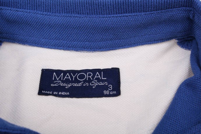 تی شرت پسرانه 13543 سایز 2 تا 8 سال مارک MAYORAL