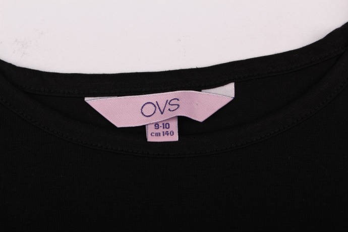 تی شرت دخترانه 13624 سایز 9 تا 14 سال مارک OVS