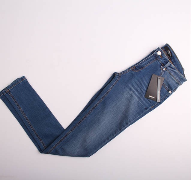 شلوار جینز زنانه 12067 سایز 30 تا 40 مارک OKEYSI 