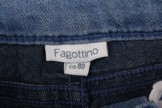 شلوار جینز دخترانه 13466 سایز 12 تا 36 ماه مارک FAGOTTINO