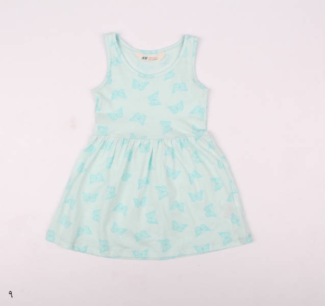 سارافون نخی دخترانه 13372 سایز 1.5 تا 8 سال مارک H&M