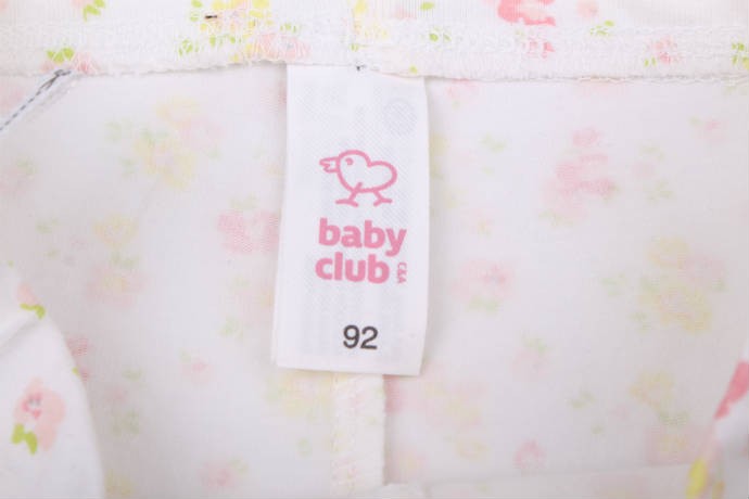 ساپورت دخترانه 13380 سایز 1 ماه تا 2 سال مارک BABY CLUB