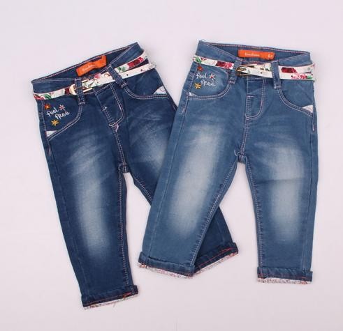 شلوار جینز دخترانه 110217 سایز 6 تا 36 کد 2 مارک Denim