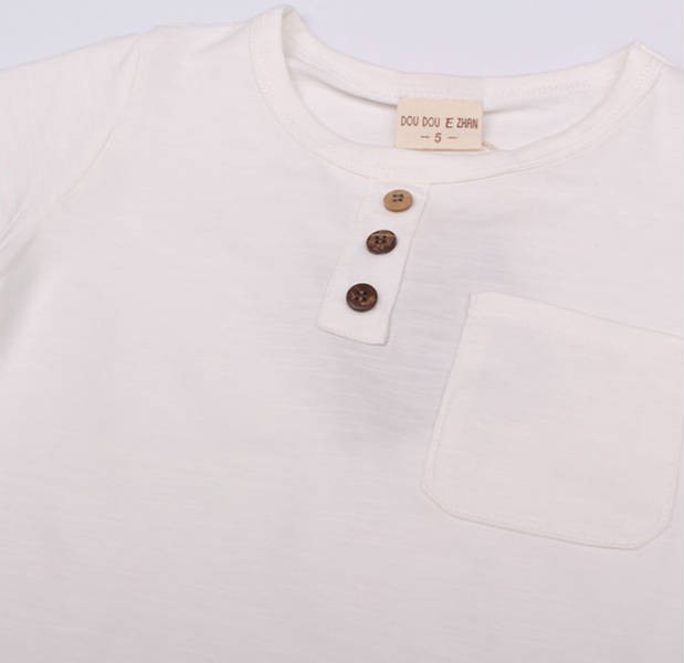 تی شرت پسرانه 110201 سایز 2 تا 13 سال کد 3 مارک DOU DOUE ZHAN