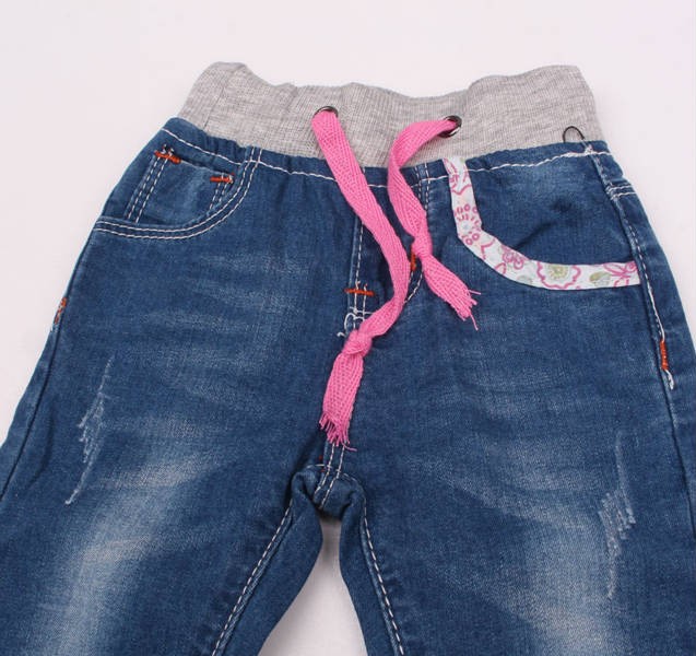 شلوار جینز دخترانه 110226 سایز 6 تا 36 کد3  مارک DENIM