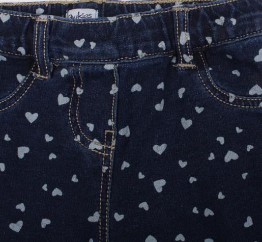 شلوار جینز دخترانه 11365 سایز 6 تا 30 ماه مارک BLUKIDS