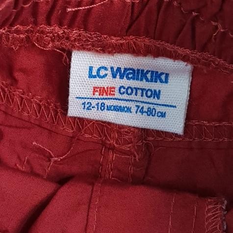 شلوار پسرانه 19986 سایز 6 ماه تا 6 سال مارک LC WALKIKI