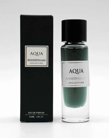 عطر مردانه AQUA محصول HOUSE OF SILLAGE کد 700528