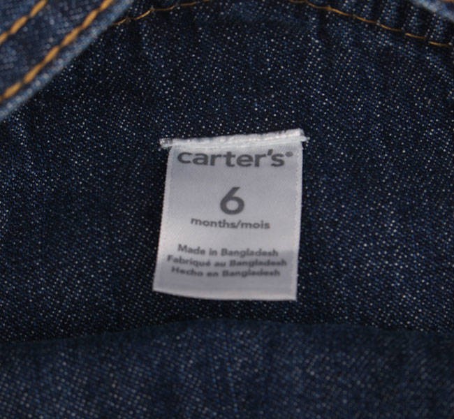پیشبندار جینز 12837 carters